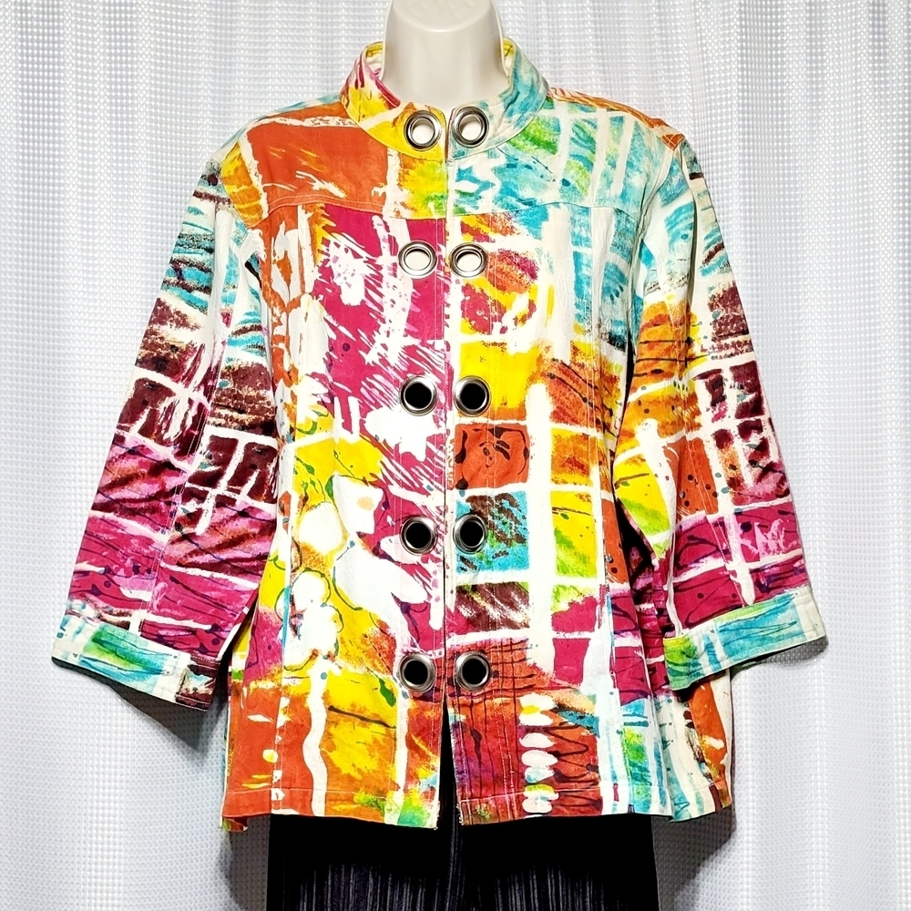 Patchington Boutique Resort Lifestyle Festive 100% Cotton Jacket Women's (XL)